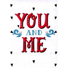 You And Me - Valentine's Greeting Card - 70834