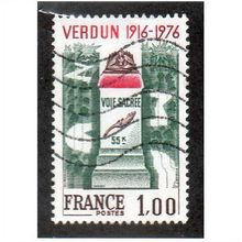 FRA 1976 1F 'VERDUN OFFENSIVE' FINE USED (EBID20089)