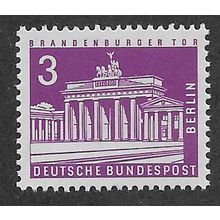 BERLIN -1956 M/M 3pf 'BERLIN BUILDINGS SERIES' (EBID63-246)