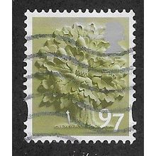 ENGLAND 97P 'ENGLISH OAK' (EN34) FINE USED (EBID66-512)