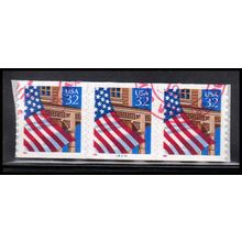 Used 2915Av 32c U.S. Flag Over Porch Very Fine PNC 78777/3 11x10 PA3562