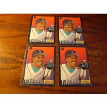 1993 Bowman, 4-Cards, KEN GRIFFEY Jr & Sr, Mariners, #703