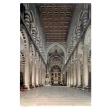 PISA CATHEDRAL, INTERIOR . unused postcard #