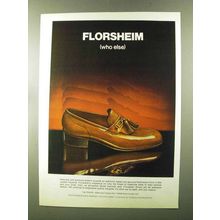 1973 Florsheim Trieste Shoe Ad - Who Else