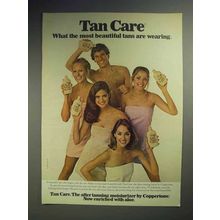1980 Coppertone Tan Care Tanning Moisturizer Ad