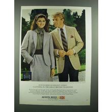 1982 Austin Reed Fashion Ad - Clothing in the Great British Tradition