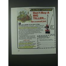 1986 Mantis Tiller Ad - Don't Buy a Big Tiller For a Small Job