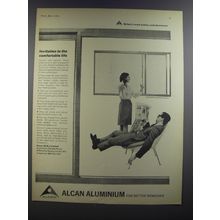 1964 Alcan Aluminum Windows Ad - Invitation to the comfortable life