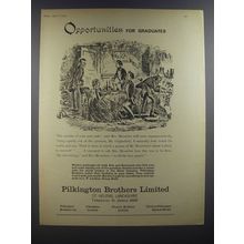 1964 Pilkington Brothers Limited Advertisement - Opportunities for graduates