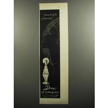 1952 D'Orsay Divine Perfume Advertisement