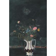 Dame Elizabeth Blackadder Vase Of Flowers Painting Postcard