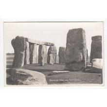 Inner & Outer Circles Stonehenge Postcard Wiltshire