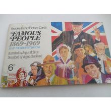 Brooke Bond - Famous People 1869 / 1969 - Complete Album with Picture Cards