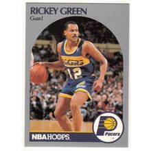 1990-91 Hoops Rickey Green basketball card #134- Pacers