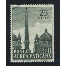 Vatican Church of St Mary in Montesanto Roman Obelisk 1959 Canc SG#299