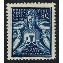Vatican Transportation of the Holy House 80c 1953 MH SG#58 Sc#C4