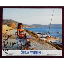 SHIRLEY VALENTINE: The: original signed UK F.O.H. / Lobby Card *Pauline Collins*