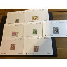 ICOLLECTZONE Sarawak Dealer Card Lot hinged and used (B300-93)