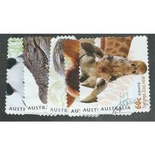 AUS 2012 SET (S/A) 'ZOO ' (6v) FINE USED (EBID36-859)