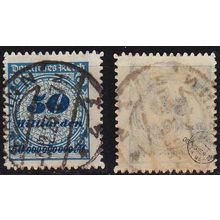 GERMANY REICH [1923] MiNr 0330 BP ( O/used ) [01] geprüft