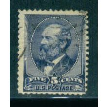 Used 216 5c James Garfield Barely Clears M01820