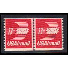 C83 13c Winged Envelope Fine MNH CLP QA0202