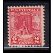 645 2c Valley Forge Barely Clears MNH O1186