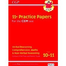 11 Cem Practice Papers: Ages 10-11 - Pack 3 (With Parents Guide Online Edition)