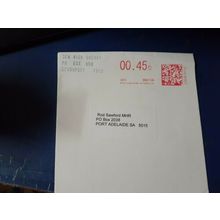 australia commercial 2012 cover used special postmark as in pic nick sherry