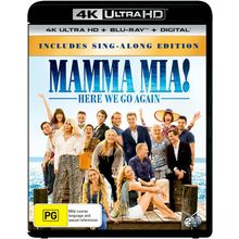 Mamma Mia Here We Go Again 4K UHD Blu-ray / Blu-ray | Meryl Streep | Region Free