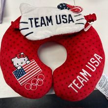 Neck Travel Pillow and Eye mask[ ]