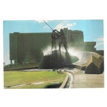 JOHANNESBURG,the gold miners memorial. used postcard 1988? postmark =