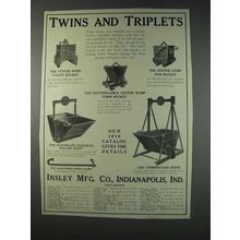1910 Insley Ad - Center Dump Bucket, Combination Hoist
