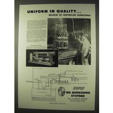 1947 Bell & Gossett Rapid Oil Quenching Systems Ad