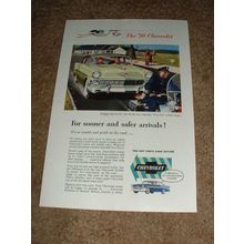 1956 Chevrolet Two-Ten Sedan Ad, Motor Cop!!