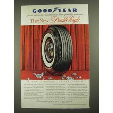 1958 Goodyear Double Eagle Tire Ad - Sixtieth Year
