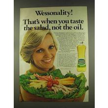 1977 Wesson Oil Ad - Florence Henderson - Wessonality