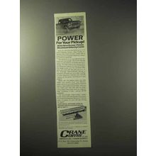 1985 Crane Cams Ad - Power For Your Pickup