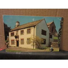 THE OLD GRAMMAR SCHOOL HAWKSHEAD , CUMBRIA used postcard. Colourmaster 1981 pm =