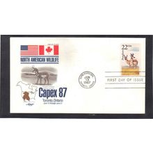 FDC Artmaster 2313 22c Pronghorn (Cachet-U/A) CV40079