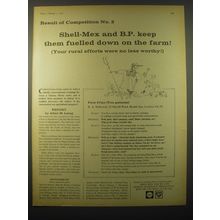 1965 Shell-Mex BP Oil Ad - Result of Competition No. 2