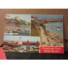 multiview, NEWQUAY, CORNWALL. used postcard. by E T W Dennis 1981 pm =