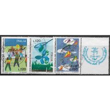 1977 Michel 1586/1588 - fine used (o) - with tab