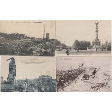 A La Baionette 4x French Military Army War Postcard s