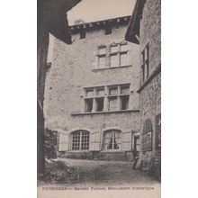 Perouges Maison Vernet Historic Monument House French France Antique Postcard