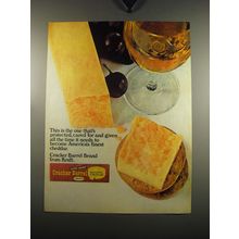 1969 Kraft Cracker Barrel Cheese Ad - This is the one that's protected