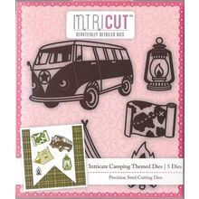 Hobbycraft. Intricate Camping Theme Die Set. Die Cutting Cardmaking Scrapbooking