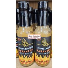 Trader Joe’s Sweet Potato Habanero Hot Sauce 5fl oz 148ml (2 Bottles)