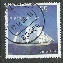 GER 2008 €0.55 'GORCH FOCK' FINE USED (EBID51-305)