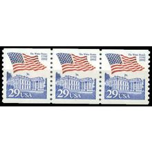 2609 29c U.S. Flag Over White House Very Fine MNH PNC 1/3 W1526